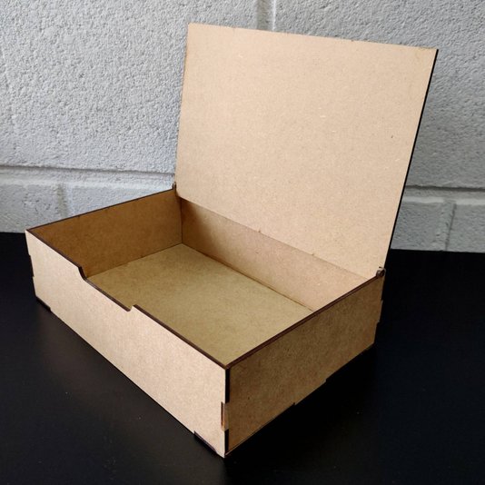 Caixa em Mdf 3mm com Tampa