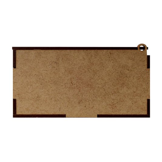 Caixa em Mdf 3mm com Tampa