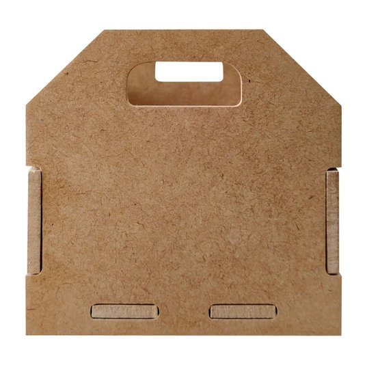 Caixote  de Feira Decorativo em Mdf Cru 6mm - 41,5cm