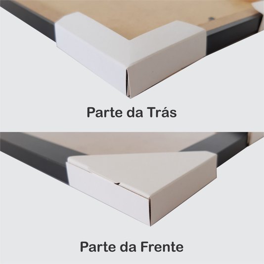 Cantoneira em Folhas para Proteção de Canto de Quadro - 1000un
