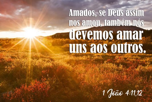 Placa Decorativa Versículo Bíblico João 4:11,12