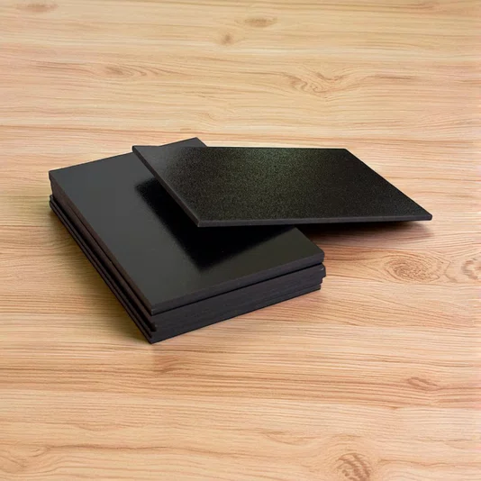 Chapa De Mdf 3mm Preto 9x14