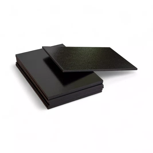 Chapa De Mdf  3mm Preto 9x14cm