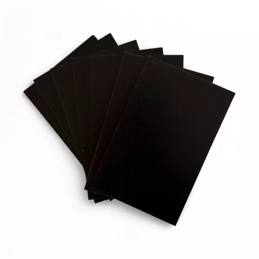 Chapa De Mdf  3mm Preto 9x14cm