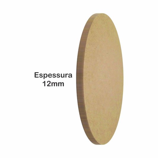 Chapa de Mdf Redondo 12mm para Artesanato