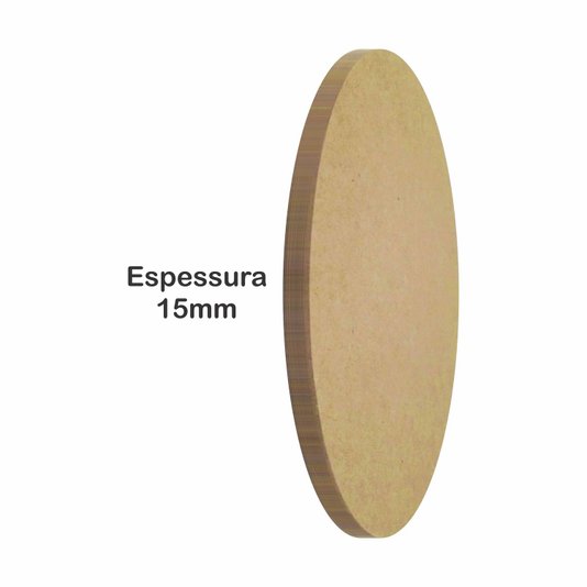 Chapa de Mdf Redondo 15mm para Artesanato