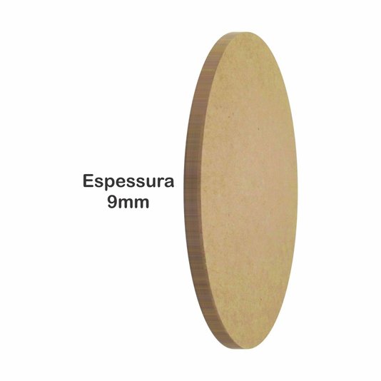 Chapa de Mdf Redondo 9mm para Artesanato