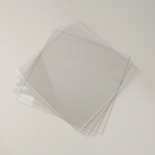 Chapa de PS Cristal 1mm Transparente para Proteger Imagens de Quadros e Porta Retratos