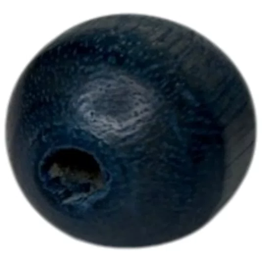 Contas Bolinhas de Madeira Natural com Furo para Artesanato