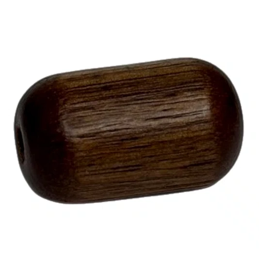 Contas Entremeios de Madeira Natural com Furo para Artesanato