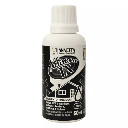 Corante Líquido Affacor TX 50ml À Base D'água