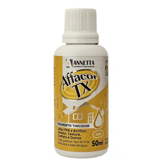 Corante Líquido Affacor TX 50ml À Base D'água
