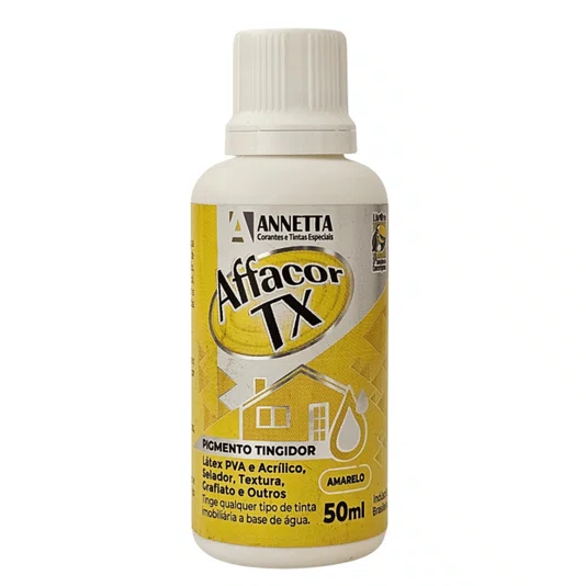 Corante Líquido Affacor TX 50ml À Base D'água