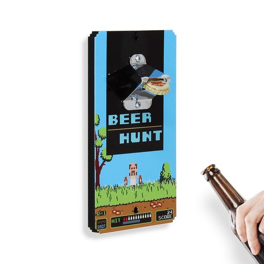 Abridor de Garrafa de Parede Beer Hunt - GEGUTON