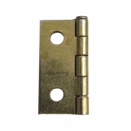Dobradiça Zincada 1 1/2 (1 polegada e 1/2) - Kit com 3 un