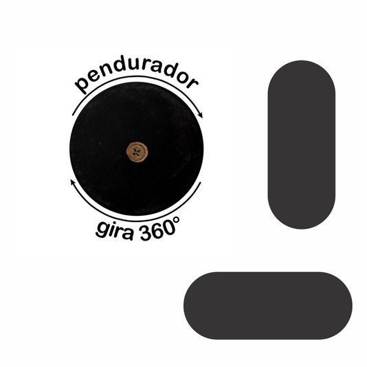 Espelho Decorativo Oval - 40x100cm