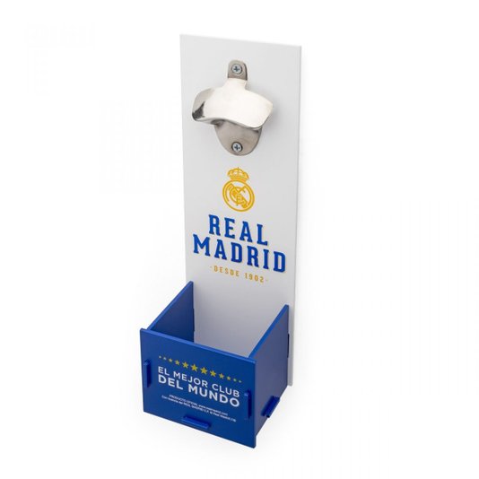 Abridor e Porta Tampinhas Real Madrid - LUDI