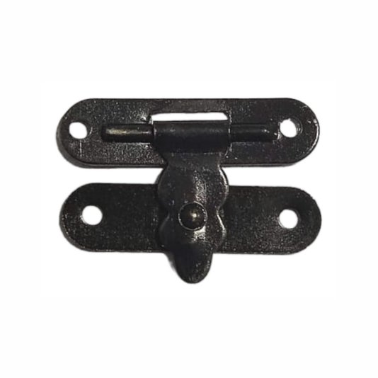 Fecho Metalico Mini para Artesanato em MDF e Madeira - Kit com 50 un