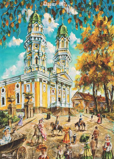 Placa Decorativa Pintura Igreja