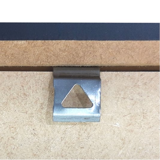 Gancho Pendurador Móvel em Metal para Quadros Decorativos - 100un