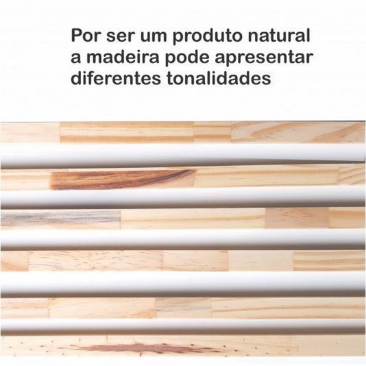Kit 10 Molduras 20x30cm em Madeira de Pinus com Fundo em MDF - 2x1