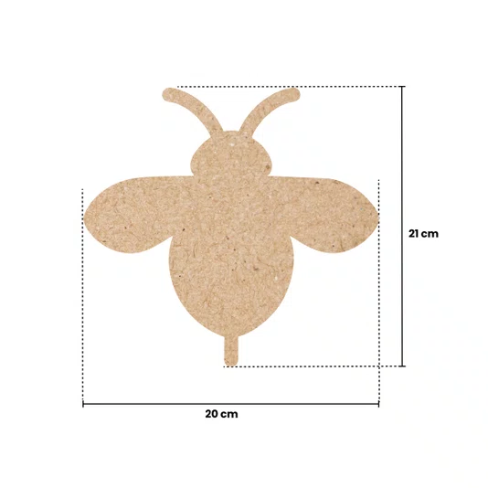 Kit 11 Apliques Formas Estilo Floresta Em MDF - Borboleta, Raposa, Árvore, Abelha, Colmeia, Cogumelo, Flor, Animais, Decoração Natural, DIY