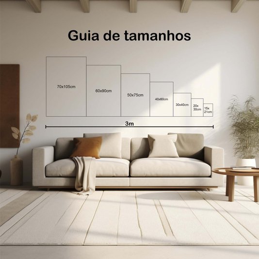Kit 2 Placas Decorativas Pássaros nas Montanhas E Sol Aquarela Estilo Japandi