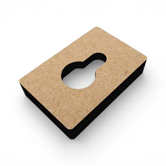 Kit Com 50 Suportes Para Pendurar Em MDF 3mm Para Artesanato