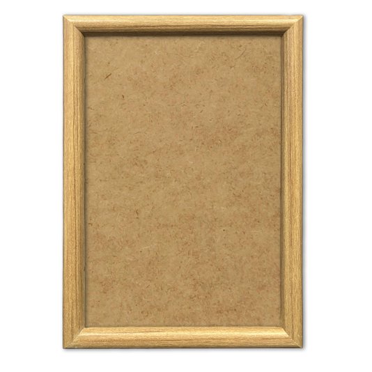Moldura Abaulada Lisa Revestida Para Quadros E Fotos Com Fundo Mdf - 2x3