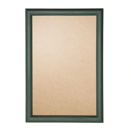 Moldura Abaulada Lisa Revestida Para Quadros E Fotos Com Fundo MDF E Frente Em PVC Antirreflexo - 2x3