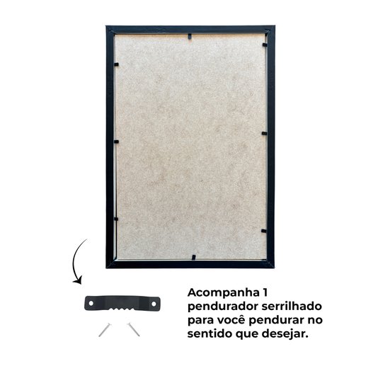 Moldura Caixa Alta Com Vidro Expositora Folhas Secas Bordados Quadros Quilling Scrapbook - Revestida - 1,5X4,5