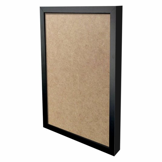 Moldura Caixinha para Quadros e Fotos com Fundo Mdf - 1,5x3