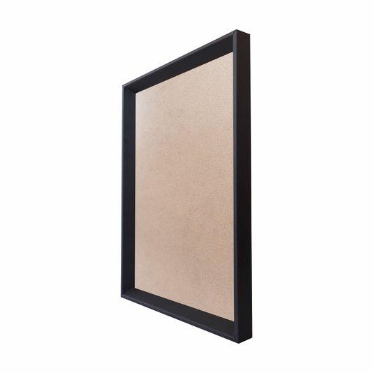 Moldura Chanfrada Inclinada para Quadros e Fotos com Fundo Mdf e Frente em PVC - 1,5x2