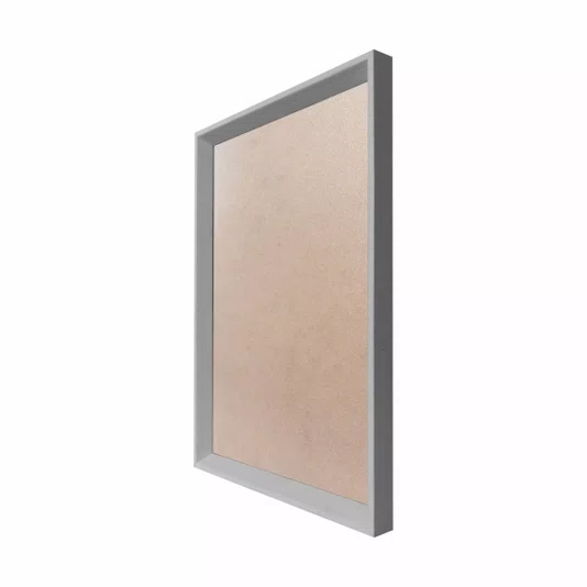 Moldura Chanfrada Inclinada para Quadros e Fotos com Fundo Mdf e Frente em PVC - 1,5x2
