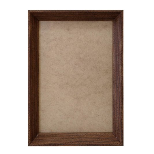Moldura Chanfrada Inclinada para Quadros e Fotos com Fundo Mdf e Frente em PVC - 2x3,8