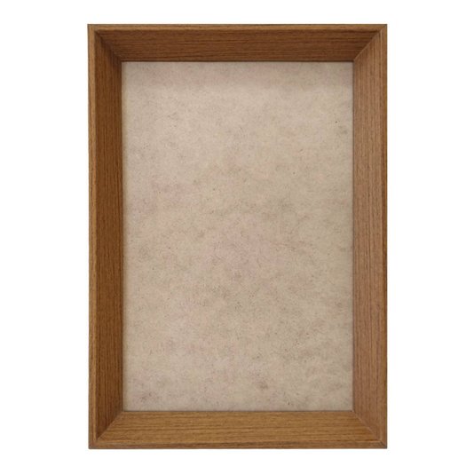 Moldura Chanfrada Inclinada para Quadros e Fotos com Fundo Mdf e Frente em PVC - 2x3,8