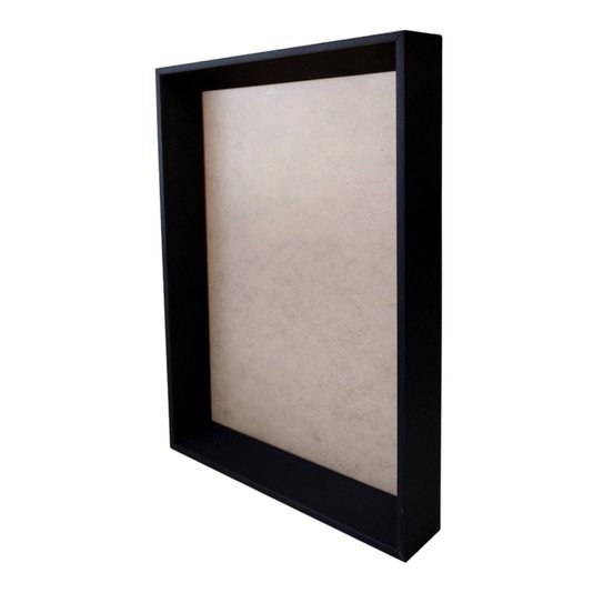 Moldura Chanfrada Inclinada para Quadros e Fotos com Fundo Mdf e Frente em PVC - 2x3,8