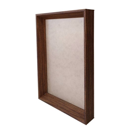 Moldura Chanfrada Inclinada para Quadros e Fotos com Fundo Mdf e Frente em PVC - 2x3,8
