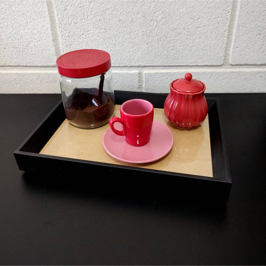 Moldura Chanfrada Inclinada para Quadros Fotos e Bandejas com Fundo Mdf - 2x3,8