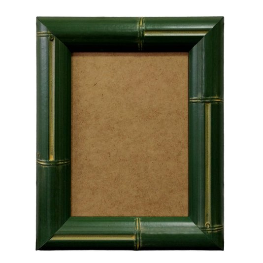 Moldura com Gravação de Bambu para Quadros e Fotos com Fundo MDF - 4,3x2,3