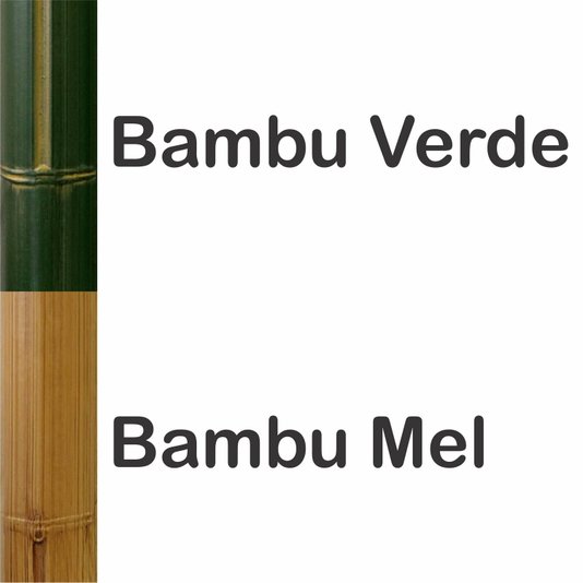 Moldura com Gravação de Bambu para Quadros e Fotos com Fundo MDF e PVC Antirreflexo - 4,3x2,3