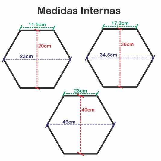 Moldura com Gravação de Folhagens Hexagonal para Quadros com Fundo MDF e Vidro - 2x1