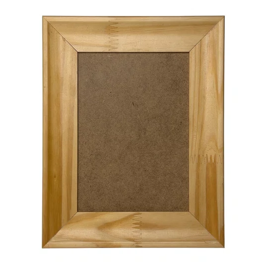 Moldura Côncava Envernizada para Quadros e Fotos com Fundo Mdf - 4,4x1,9