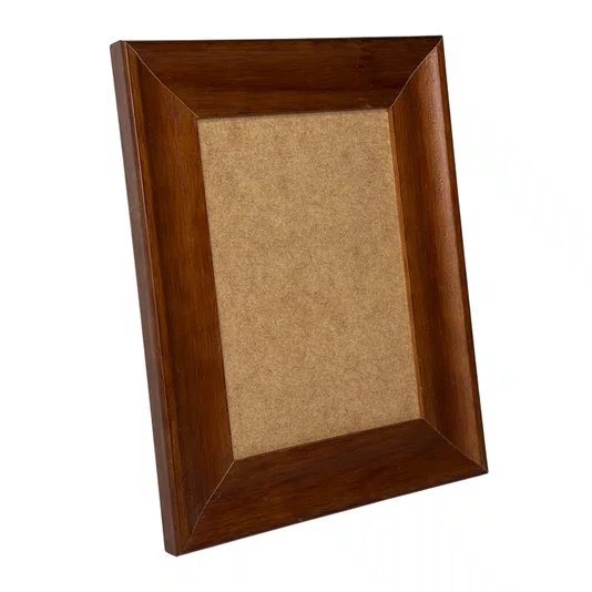 Moldura Côncava Envernizada para Quadros e Fotos com Fundo Mdf - 4,4x1,9