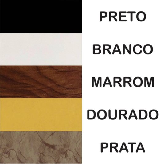 Moldura Filete Fina com MDF para Quadros - Leia as instruções de Montagem na Descrição - 1,8x3
