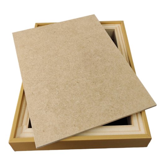 Moldura Filete Fina com MDF para Quadros - Leia as instruções de Montagem na Descrição - 1,8x3