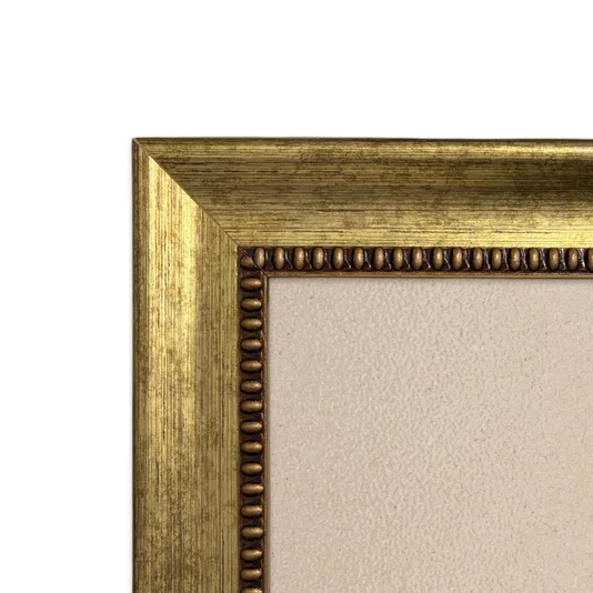 Moldura Hexagonal Com Moldura Chanfrada Com Padrão Oval Gravado Em Relevo E Efeito Aço Metal Escovado Com Fundo MDF e Frente Em PVC Antirreflexo - 4,6x2,1