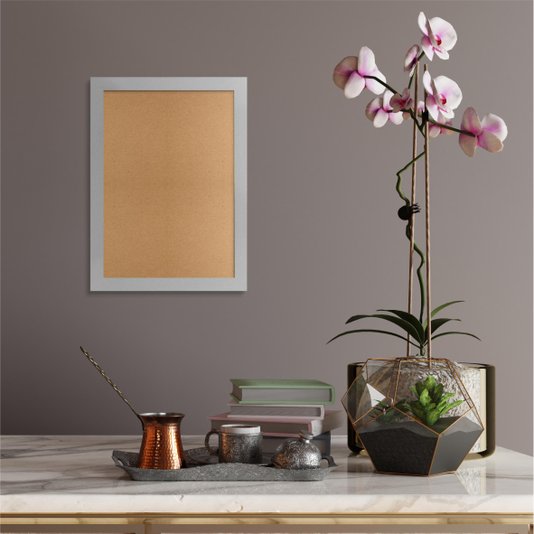 Moldura Lisa Para Quadros Revestida com Fundo MDF - 2x1