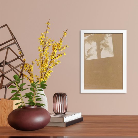 Moldura Lisa Para Quadros Revestida com Fundo MDF e Acetato 2x1