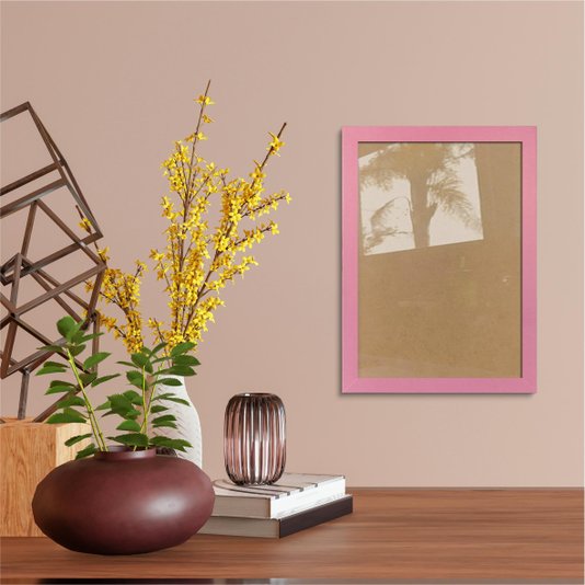 Moldura Lisa Para Quadros Revestida com Fundo MDF e Acetato 2x1